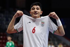 پیروزی 14 گله پسران فوتسال ایران برابر عربستان
