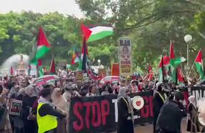 فیلم/ همبستگی با غزه در سیدنی استرالیا
