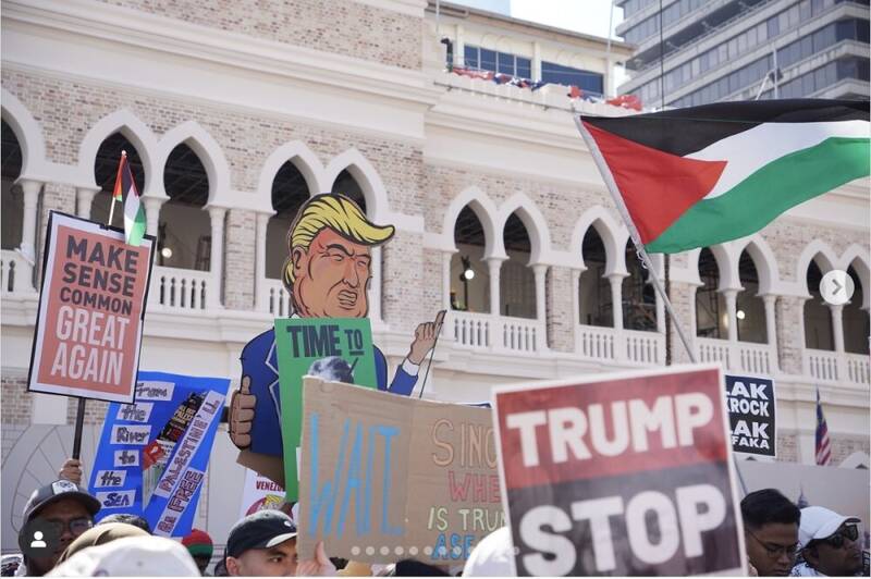 معترضان،فلسطين