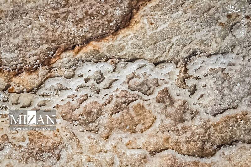 عکس / برداشت سنتی نمک در خراسان شمالی 3