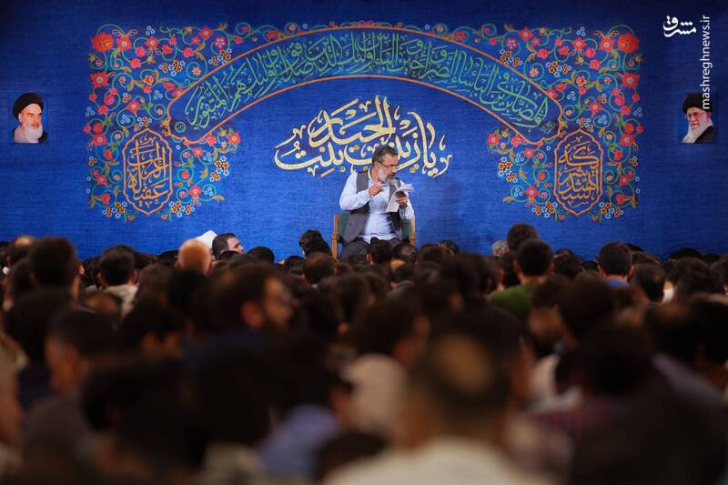 عکس / شب ولادت حضرت زینب (س) در هیئت رایهالعباس 7