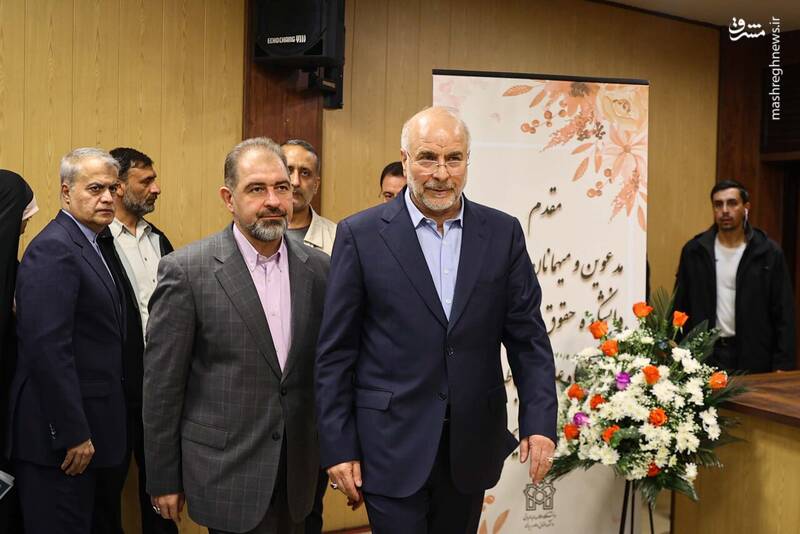 عکس / همایش سرمایه‌گذاری در صنعت نفت گاز و پتروشیمی با حضور قالیباف 9