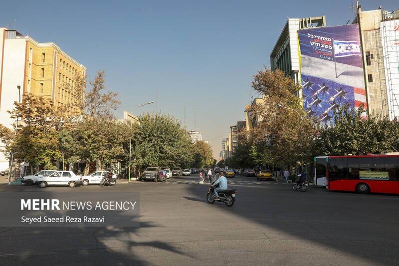 رونمایی از طرح جدید دیوار نگاره میدان فلسطین