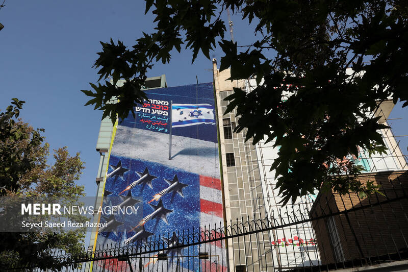 رونمایی از طرح جدید دیوار نگاره میدان فلسطین