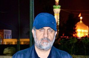 تصویری از شهید حاج رمضان در نزدیک حرم سیده زینب(س)