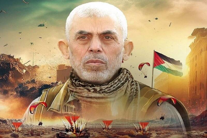 تصاویری از یحیی سنوار ساعاتی قبل از شهادت