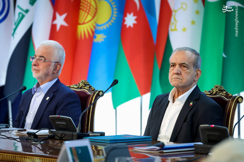 عکس / حضور رئیس جمهور در نشست وزیران کشورهای عضو سازمان همکاری اقتصادی «اکو» 20