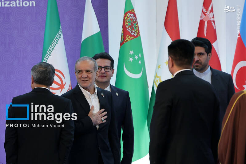 عکس / حضور رئیس جمهور در نشست وزیران کشورهای عضو سازمان همکاری اقتصادی «اکو» 9