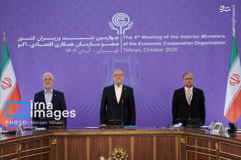 عکس / حضور رئیس جمهور در نشست وزیران کشورهای عضو سازمان همکاری اقتصادی «اکو» 15