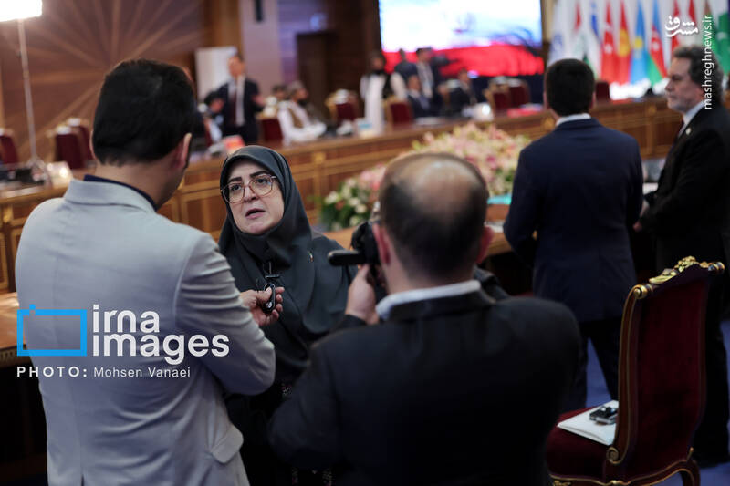 عکس / حضور رئیس جمهور در نشست وزیران کشورهای عضو سازمان همکاری اقتصادی «اکو» 7