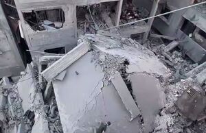 فیلم/ قتل عام هولناک ۱۸ نفر از اعضای یک خانواده در غزه