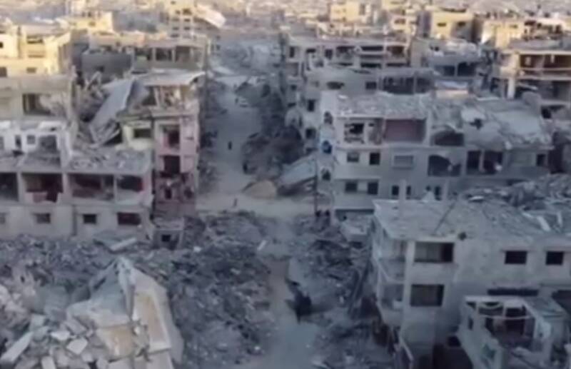 فیلم/ حجم باورنکردنی خرابیها در شهر غزه