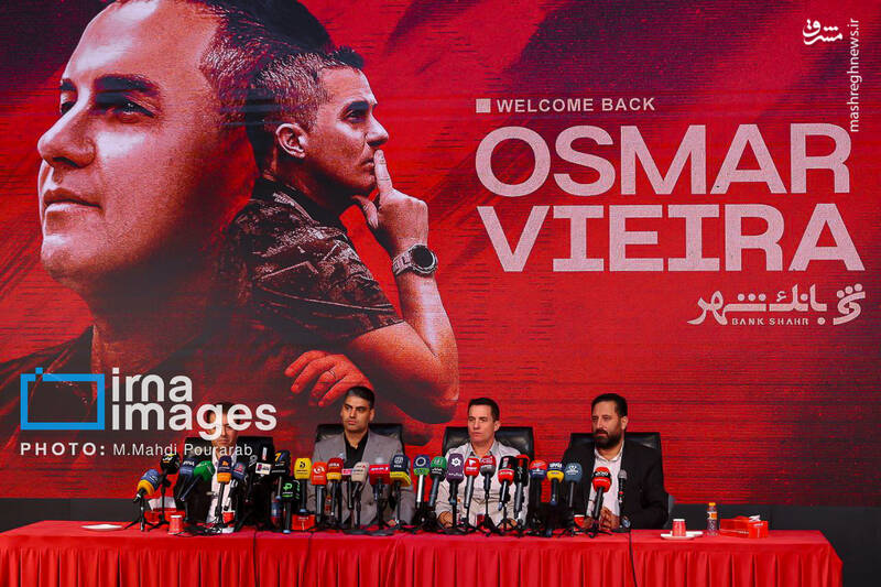 عکس / امضای قرارداد رسمی "اوسمار لوس ویرا" با پرسپولیس 6