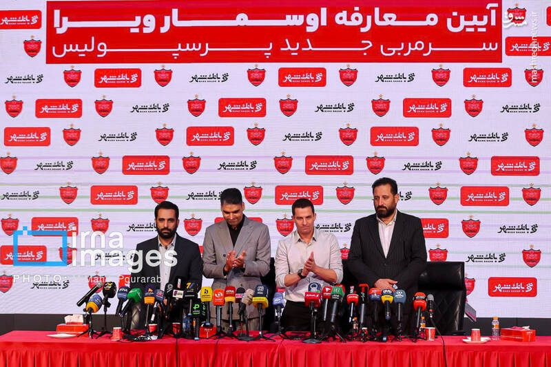 عکس / امضای قرارداد رسمی "اوسمار لوس ویرا" با پرسپولیس 3