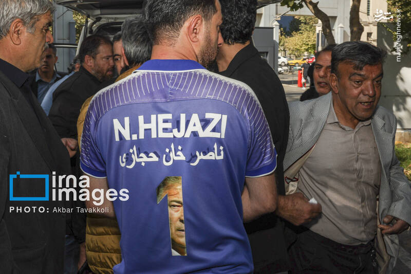 عکس / تشییع پیکر اکبر کارگر جم 40