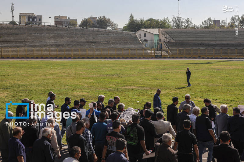 عکس / تشییع پیکر اکبر کارگر جم 20