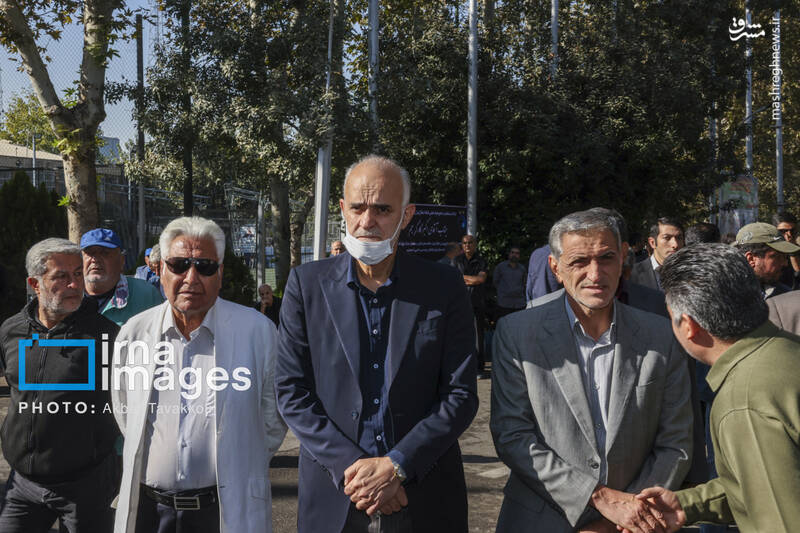 عکس / تشییع پیکر اکبر کارگر جم 14