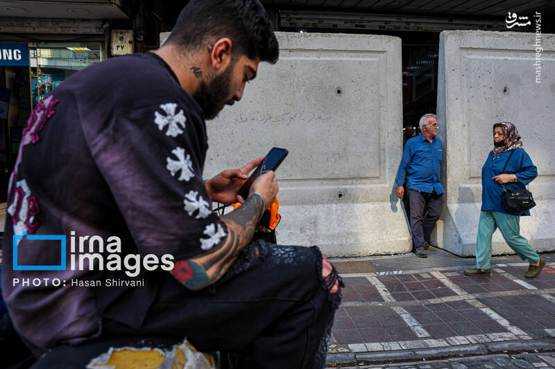 عکس / پلمب مراکز تجاری خیابان جمهوری 30