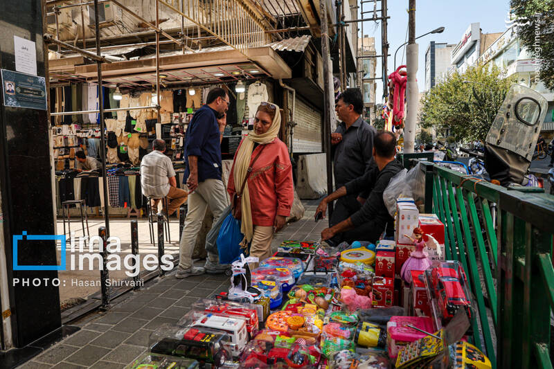 عکس / پلمب مراکز تجاری خیابان جمهوری 26