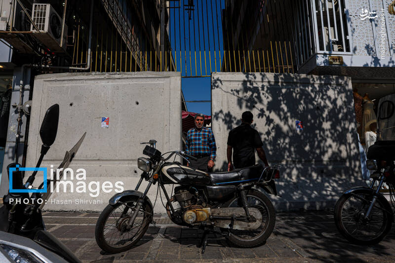 عکس / پلمب مراکز تجاری خیابان جمهوری 16