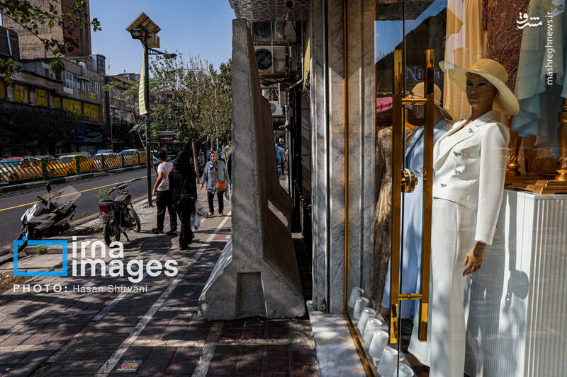 عکس / پلمب مراکز تجاری خیابان جمهوری 12