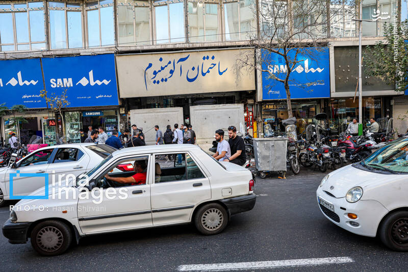 عکس / پلمب مراکز تجاری خیابان جمهوری 10