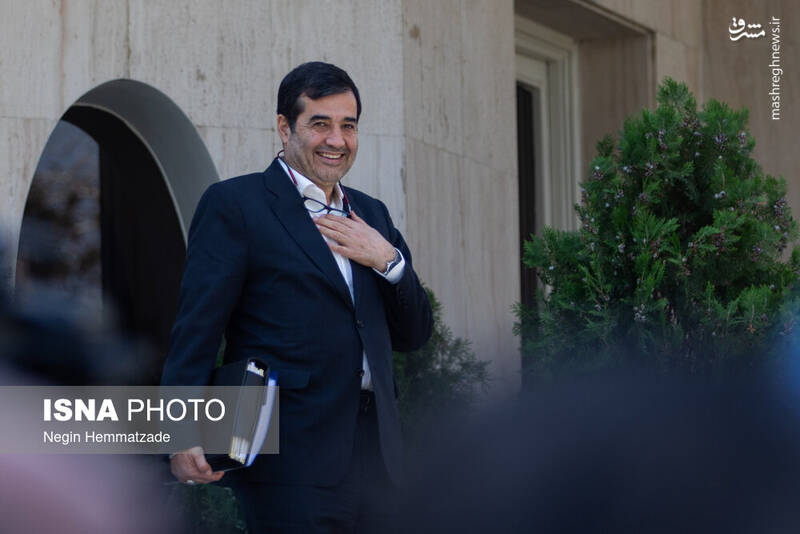 عکس / وزرای دولت در حیاط دولت 11