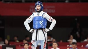 حذف مبینا نعمتزاده با شکست مقابل تکواندوکار ترکیهای