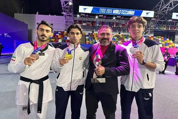 تیم ملی تکواندو آقایان نایب قهرمان جهان شد 2