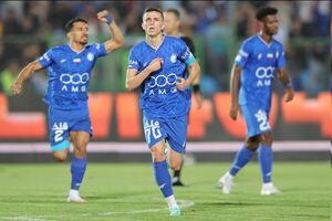 فیلم/ گل اول استقلال به آلومینیوم توسط آسانی