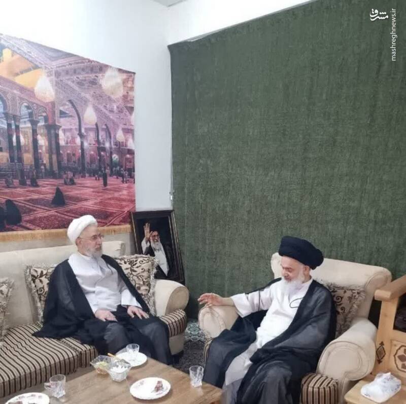 دیدار دادستان کل کشور با آیت‌الله حسینی بوشهری