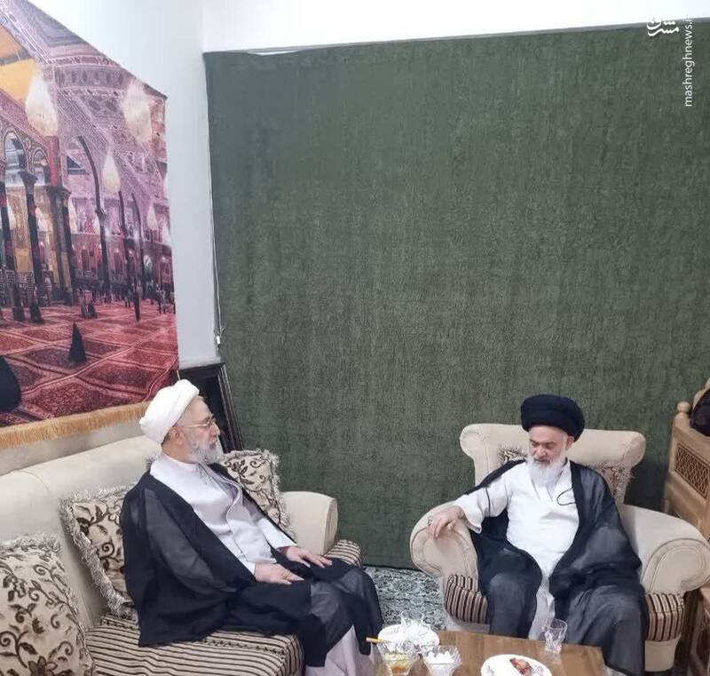 دیدار دادستان کل کشور با آیت‌الله حسینی بوشهری