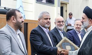 عکس/ مراسم معارفه و تحلیف اعضای جدید هیئت منصفه مطبوعاتی استان تهران