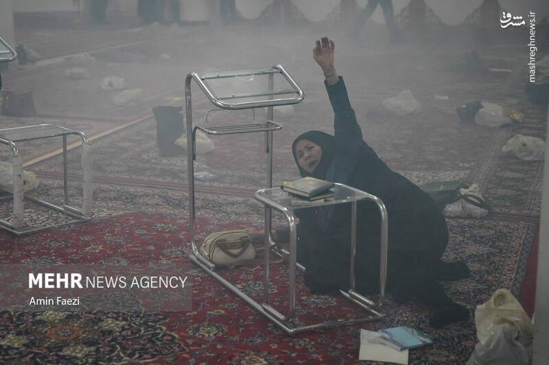 عکس / مانور امداد و نجات در حرم شاهچراغ (ع) 20