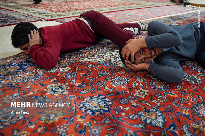 عکس / مانور امداد و نجات در حرم شاهچراغ (ع) 32