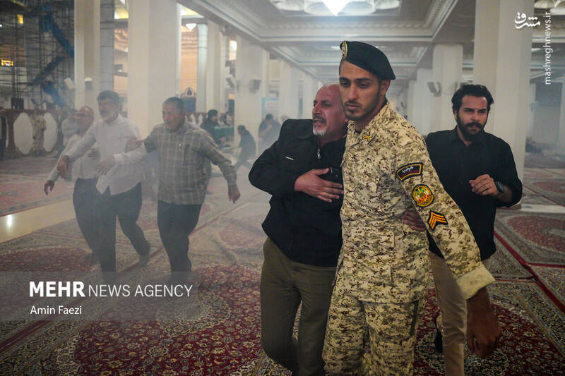 عکس / مانور امداد و نجات در حرم شاهچراغ (ع) 31