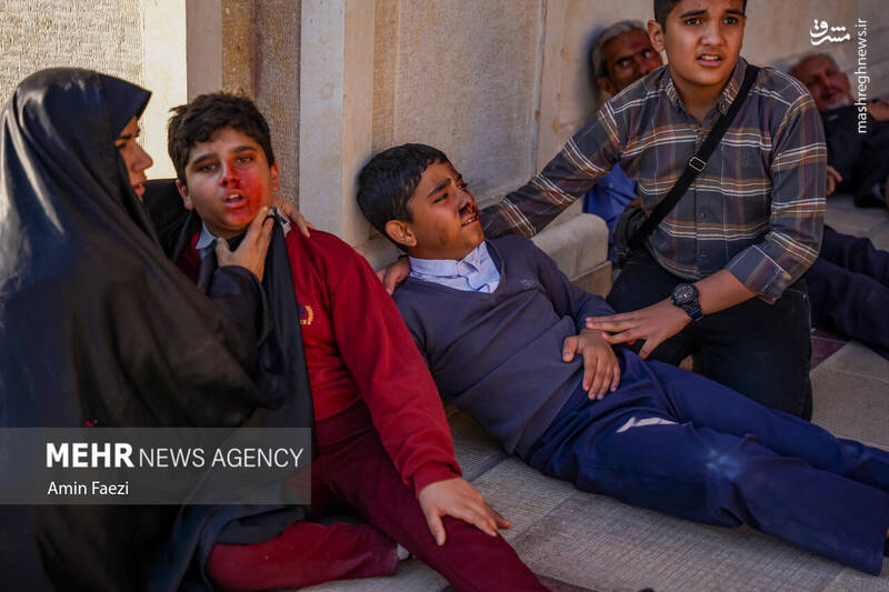 عکس / مانور امداد و نجات در حرم شاهچراغ (ع) 19