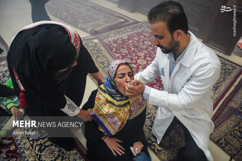 عکس / مانور امداد و نجات در حرم شاهچراغ (ع) 12