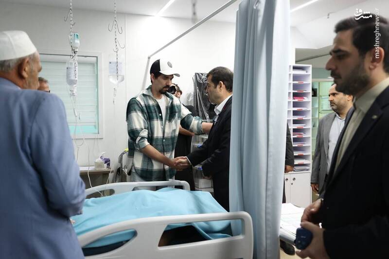 عیادت وزیر ورزش از صابر کاظمی + عکس 4