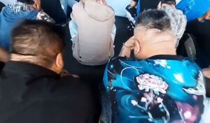 فیلم / دستگیری 100 نفر از حاملان سلاح سرد در شهرستان بهارستان