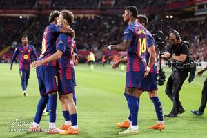 بارسلونا انتقام الکلاسیکو را از الچه گرفت! + فیلم