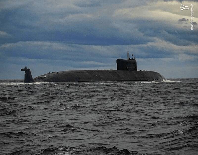 مرموزترین زیردریایی هسته‌ای روسیه به آب انداخته شد+ فیلم