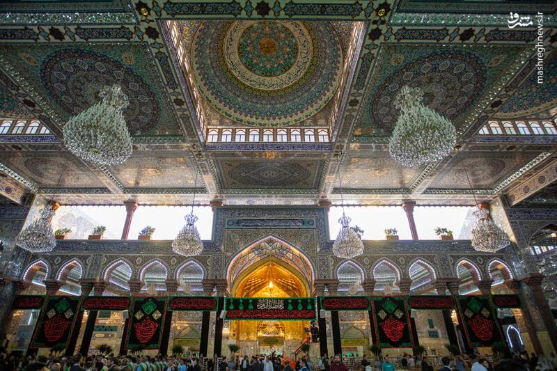 عکس / نصب کتیبه‌های شهادت حضرت زهرا (س) در کربلا 5