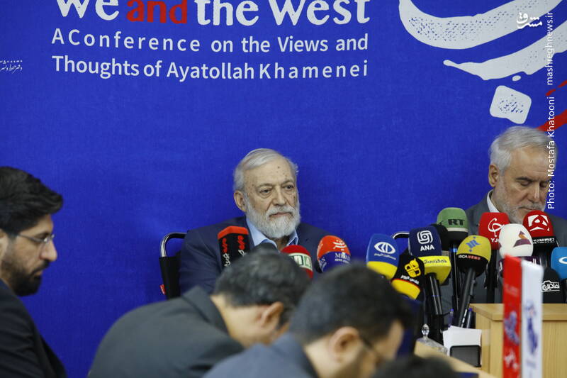 عکس / نشست خبری همایش "ما و غرب" در آراء و اندیشه رهبر انقلاب 3