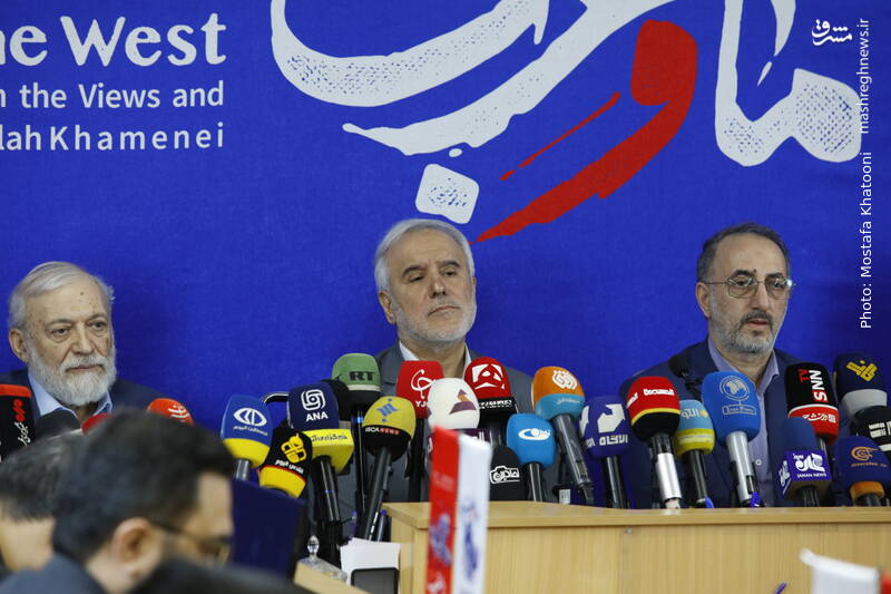 عکس / نشست خبری همایش "ما و غرب" در آراء و اندیشه رهبر انقلاب 10