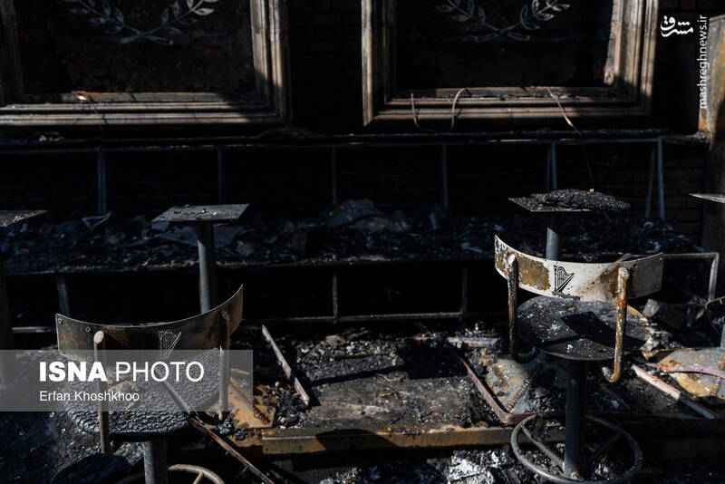 عکس / آتش‌سوزی یک رستوران در شهرک غرب 31