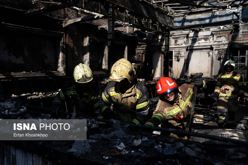 عکس / آتش‌سوزی یک رستوران در شهرک غرب 20