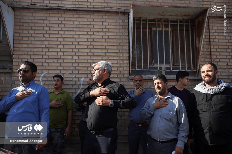 عکس / تشییع پیکر آیت‌الله سید طیب موسوی در اهواز 6