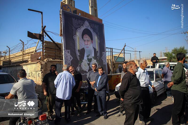 عکس / تشییع پیکر آیت‌الله سید طیب موسوی در اهواز 4