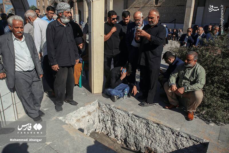 عکس / تشییع پیکر آیت‌الله سید طیب موسوی در اهواز 16